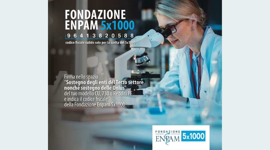 Clicca per accedere all'articolo FONDAZIONE ENPAM 5x1000 